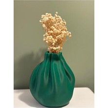 Grat3d Kese Görünümlü Plastik Şık Vazo
