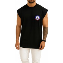 Bahriyeli Collection Oversize Tcg Gaziantep Seyir Temalı Cep ve Sırt Tasarımlı Atlet