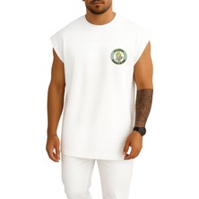 Bahriyeli Collection Oversize Tcg Gökova Seyir Temalı Cep ve Sırt Tasarımlı Atlet