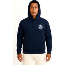 Bahriyeli Collection Kapüşonlu Tcg Giresun Seyir Temalı Cep ve Sırt Tasarımlı Unisex Sweatshirt