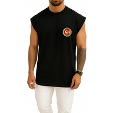 Bahriyeli Collection Oversize Tcg Gökçeada Seyir Temalı Cep ve Sırt Tasarımlı Atlet