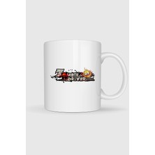 Bahriyeli Collection  Zombie Driver Zombies Ultimate Tasarımlı Kupa Bardak