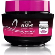 Elseve Saç Maskesi 300ML Komple Direnç 2 Adet