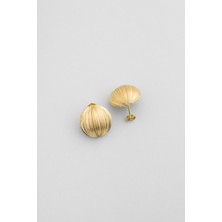 So CHIC Elara Yıldızı 18 Ayar Sarı Altın Kaplama Gümüş Küpe