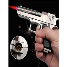 H.D ÇAKİBİÇAK DÜNYASİ Desart Eagle Mini Tabanca Görünümlü Çakmak