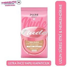 Pure Beauty 12 gr Cushion Krem Pembe Renk Suya Dayanıklı Özellik ile Uzun Süreli Etki Sağlar
