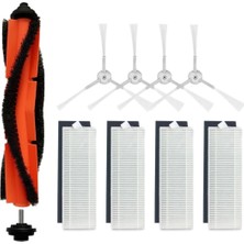 Xiaomi Essential Mjstg1 Uyumlu Yedek Mopsuz Fırça Hepa Filtre Mop Seti-9 Parça