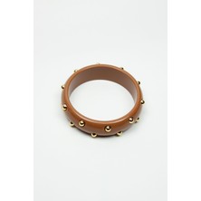 Liveyn Design Gold Detay Taba Rengi Akrilik Blileklik