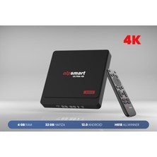 Alpsmart AS-514 4G/32G Anroid Tv Box Ultra 4K