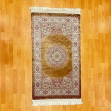 Mevlana Bazaar Lüks Mihraplı Madalyon Desenli 300 x 400 cm Ipek Halı