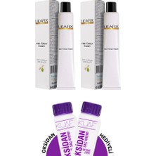 Lilafix Lil'afix 2+2 Saç Boyası ve Oksidanlı Avantajlı Set - 8/1 Küllü Açık Kumral