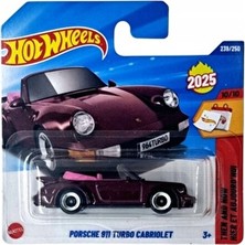 Hot Wheels Porsche 911 Turbo Cabrıolet Yurt Dışı Değerli Model