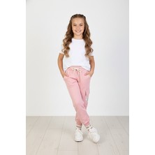 Kinderos Kargo Cepli  Baskılı Kız Çocuk Eşofman Altı - 26K 5180