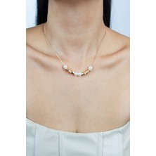 Liveyn Design Inci Detay Gold Kolye