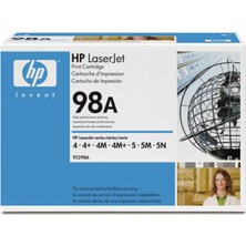 Hp 98A-92298A Siyah Orijinal Toner-Mavi Kutu
