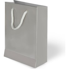 Alpjoy 20X25X8 Karton Çanta Gümüş 24 Adet