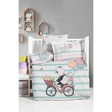 Kanz Ranforce Bebek Nevresim Takımı - Little Panda