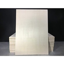 Mobilreyon Kavak Kontraplak 4 mm A4 Boyutu Hobi İçin Özel 0-24gr Özellikli Malzeme