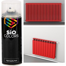 Sio Colors SMT 400ML Beyaz Eşya Sprey Boya Radyatör Kalorifer Petek İçin Isıya Dayanıklı Kolay Uygulama