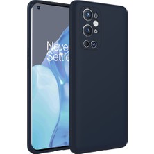 Spia One Plus 9 Pro Kılıf Spıa Mara Laaakan Kapak-Lacivert