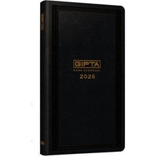 Gıpta 2026 Kasa Ajandası 17X33 Kasa Defteri