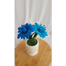 Badem Hediyecilik Şönilden Saksı Çiçeği