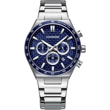 Chaperone Gümüş Çelik Kordon Erkek Kol Saati LC000725