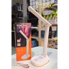 212 Farissu Silver Toss ST-7901 30 Smd LED Şarj Edilebilir Ayarlanabilir Masa Lambası