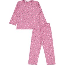 Civil Girls Çiçek Desenli 2-5 Yaş Pijama Takımı