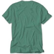 Liyada Cattle Decapitation Design Classic Yeşil Tişört Liyada