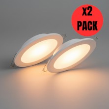 Kendal KDL404 Sıva Altı Slim LED Panel 2'li — 3W / 180 Lm
