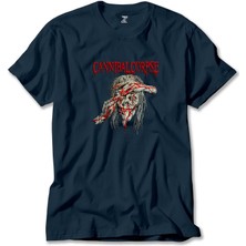 Liyada Cannibal Corpse Eyes Lacivert Tişört Liyada
