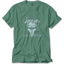 Liyada Venom Black Metal Silver Yeşil Tişört Liyada
