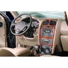 Mars Cockpit Design Hyundai Santafe Piano Black Kaplama 2002-2006 9 Parça Maun