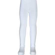 Dore Bileği Dantelli Cotton Çocuk Tayt