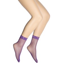Dore File Soket Kadın Çorap Mor / 62