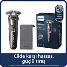 Philips Shaver Series 5000 Islak ve Kuru Elektrikli Tıraş Makinesi, Sinekkaydı Tıraş, Skin Iq Teknolojisi