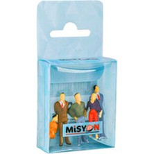 Misyon 1/50 Ölçekli Maket İnsan Figürü 5'li Paket Türkiye Menşeli Detaylı Model
