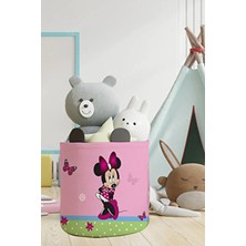 Talia Home Pembe Mickey Mouse Çocuk ve Bebek Odası Düzenleyici 35 x 45 cm Keçe Materyal Özellikli TLAS-113