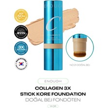 Enough Kolajen Içeren Stick Kore Fondöten Collagen 3x Moisture Stick Foundation Spf 50 + Pa +++