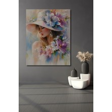 Teona Ahşap Baharın Güzelliği Yağlı Boya Görünümlü Dekoratif Ahşap Tablo Dikdörtgen Tablo