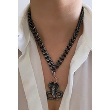 Liveyn Design Yılan Figürlü Kolye