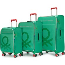 United Colors Of Benetton 14BNT2200 Polipropilen 3 Lü Valiz Seti