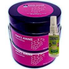 Hacı Anne 2 Adet 200 ml Hemroid Kremi + Çörek Otu Yağı Teskin Yağı 30 ml