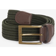 Barbour Nevis Esnek Dokuma Kemer OL71 Dark Olive