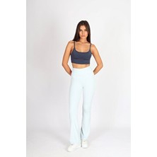 Ispanyol Paça Flare Yoga Tayt