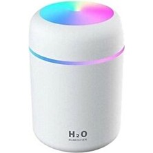 Humidifier USB Colorful 300 ml Ulrasonik Hava Nemlendirici Buhar Makinesi ve Hava Aroma Difüzörü