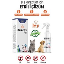 Ber Vet Pet Hamelyn Bit-Pire-Kene Spreyi 100ML Doğal Koruma Kedi Köpek Kuş Tavşan Uyumlu