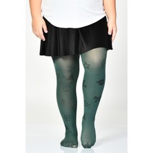 Dore Yeni Yıl Desenli Çocuk Külotlu Çorap