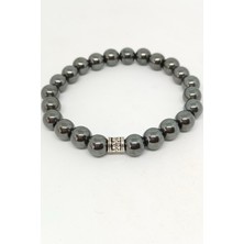 Down Art Hematit Doğal Taşlı Bileklik